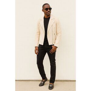 Mens  Size 13W Classy Casual Shoes Slip-On Flats Black Leather Loafers